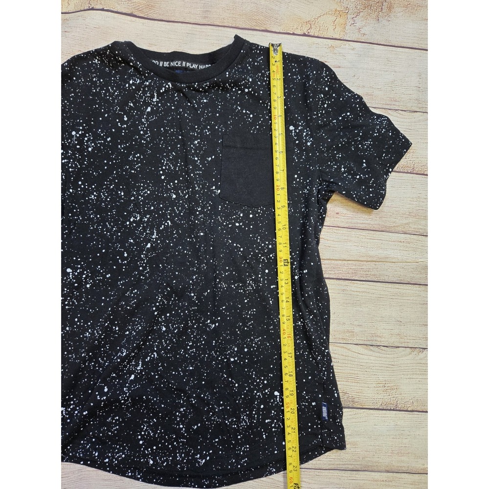 Univibe Boy's T-shirt  Size Large Black Pocket‎ Tee Unisex - Picture 6 of 8